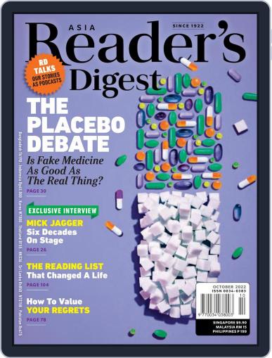 Reader’s Digest Asia (English Edition) October 1st, 2022 Digital Back Issue Cover