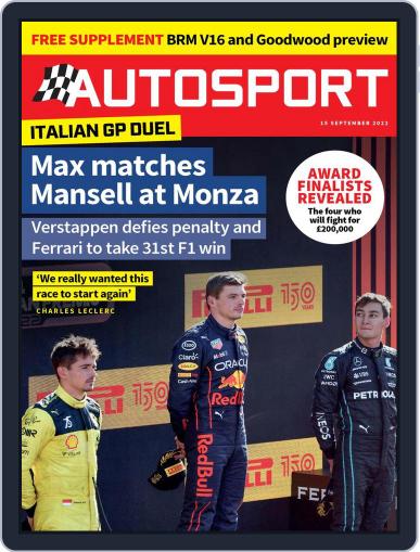 Autosport September 15th, 2022 Digital Back Issue Cover
