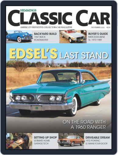 Hemmings Classic Car November 1st, 2022 Digital Back Issue Cover