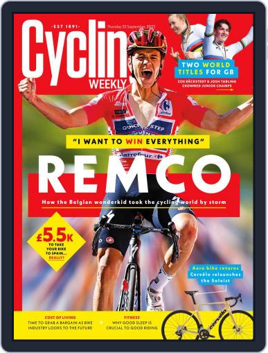 Cycling Weekly September 22nd, 2022 Digital Back Issue Cover