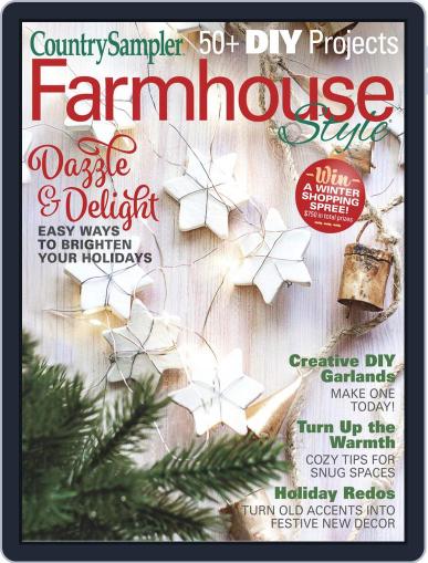 Country Sampler Farmhouse Style December 1st, 2022 Digital Back Issue Cover