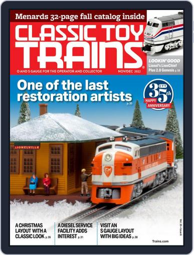 Classic Toy Trains November 1st, 2022 Digital Back Issue Cover