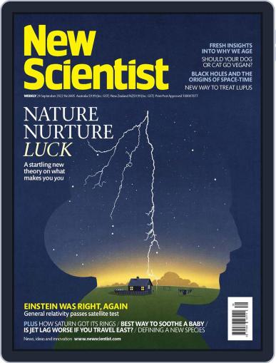 New Scientist Australian Edition September 24th, 2022 Digital Back Issue Cover
