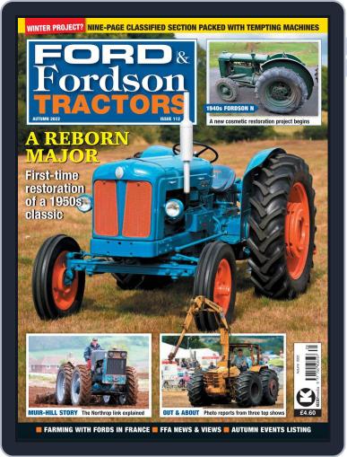 Ford and Fordson Tractors September 20th, 2022 Digital Back Issue Cover