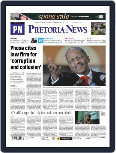 Pretoria News September 23rd, 2022 Digital Back Issue Cover