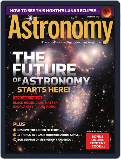 Astronomy November 1st, 2022 Digital Back Issue Cover