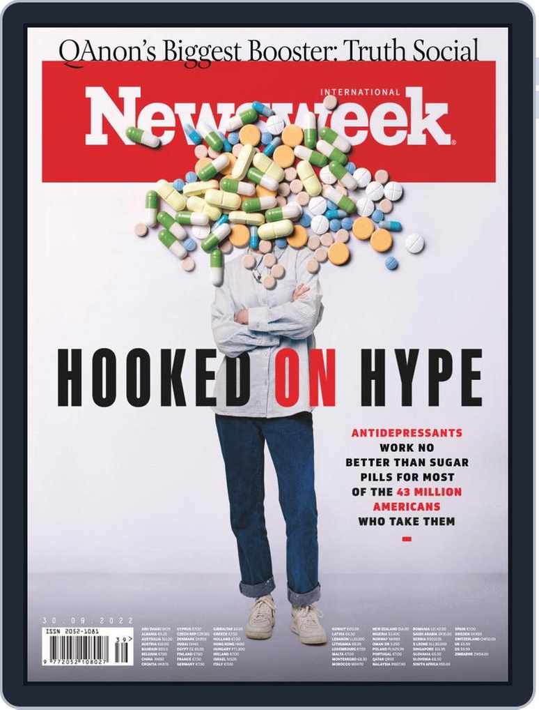 newsweek - antidepressants-work-better-sugar-pills-only-15-percent-time-1744656.html https://www.newsweek.com/2022/09/30/antidepressants-work-better-sugar-pills-only-15-percent-time-1744656.html