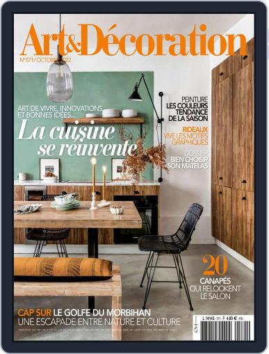 Art & Décoration October 1st, 2022 Digital Back Issue Cover
