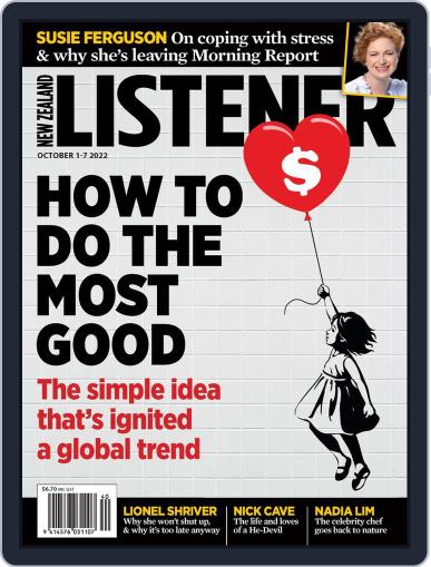 New Zealand Listener October 1st, 2022 Digital Back Issue Cover