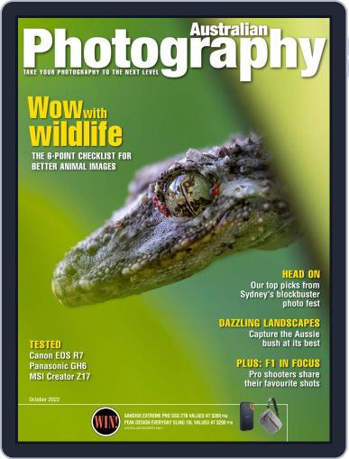 Australian Photography October 1st, 2022 Digital Back Issue Cover