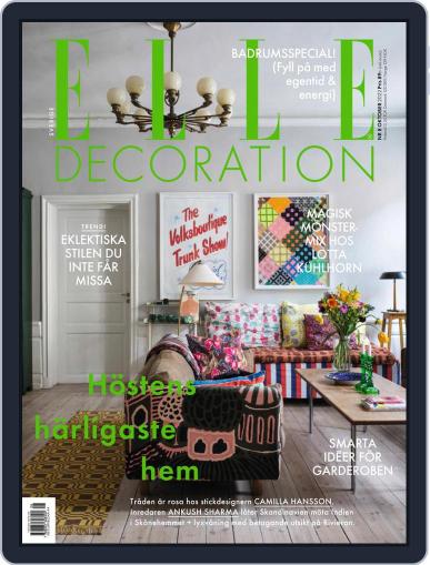 ELLE Decoration Sweden September 1st, 2022 Digital Back Issue Cover