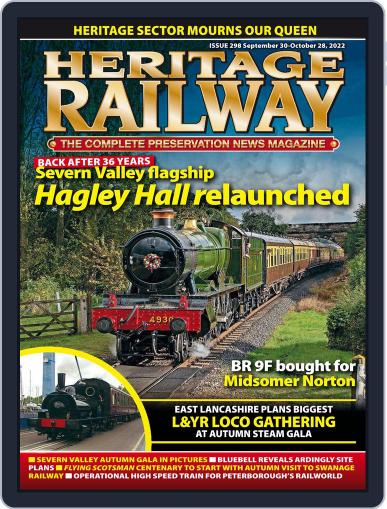 Heritage Railway September 27th, 2022 Digital Back Issue Cover