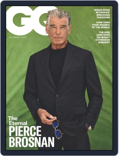 British GQ October 1st, 2022 Digital Back Issue Cover