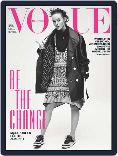 Vogue (D) October 1st, 2022 Digital Back Issue Cover