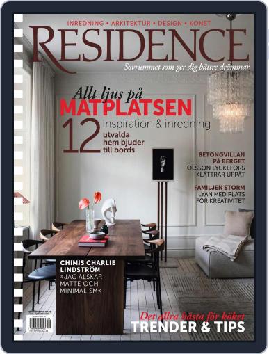 Residence September 1st, 2022 Digital Back Issue Cover