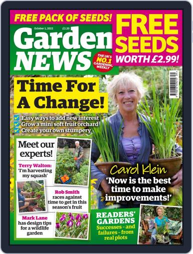 Garden News October 1st, 2022 Digital Back Issue Cover