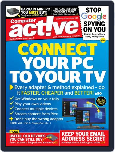 Computeractive September 28th, 2022 Digital Back Issue Cover