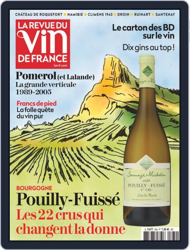 La Revue Du Vin De France September 1st, 2022 Digital Back Issue Cover
