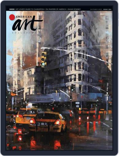 American Art Collector October 1st, 2022 Digital Back Issue Cover