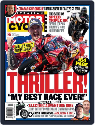 Australian Motorcycle News September 29th, 2022 Digital Back Issue Cover