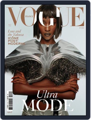 Vogue France October 1st, 2022 Digital Back Issue Cover