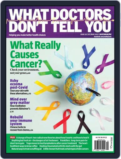What Doctors Don't Tell You Australia/NZ October 1st, 2022 Digital Back Issue Cover