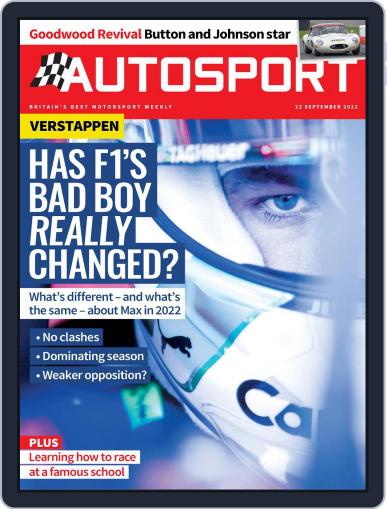 Autosport September 22nd, 2022 Digital Back Issue Cover