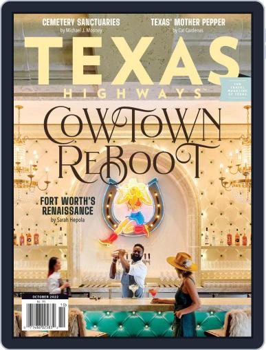 Texas Highways October 1st, 2022 Digital Back Issue Cover