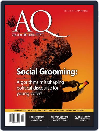 AQ: Australian Quarterly October 1st, 2022 Digital Back Issue Cover