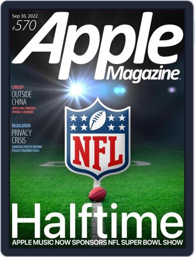 AppleMagazine September 30th, 2022 Digital Back Issue Cover