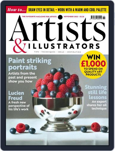 Artists & Illustrators November 1st, 2022 Digital Back Issue Cover