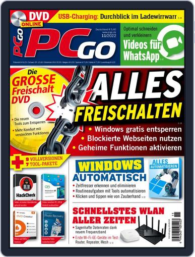 PCgo November 1st, 2022 Digital Back Issue Cover