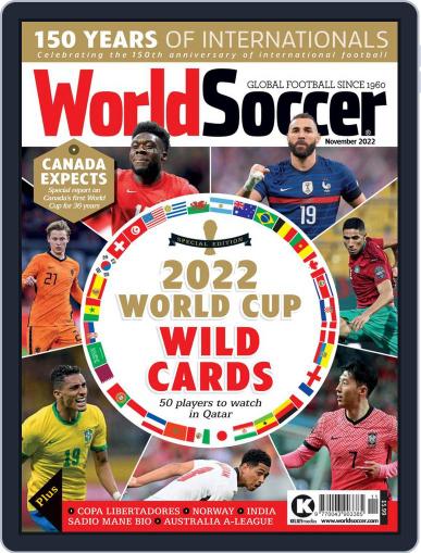 World Soccer November 1st, 2022 Digital Back Issue Cover