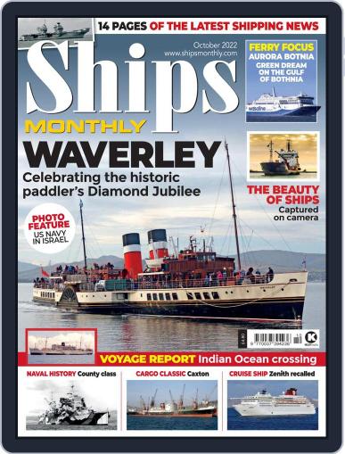 Ships Monthly October 1st, 2022 Digital Back Issue Cover