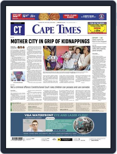 Cape Times September 30th, 2022 Digital Back Issue Cover