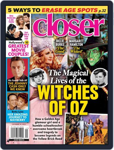 Closer Weekly October 10th, 2022 Digital Back Issue Cover