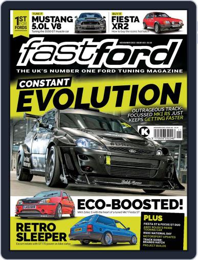 Fast Ford September 30th, 2022 Digital Back Issue Cover