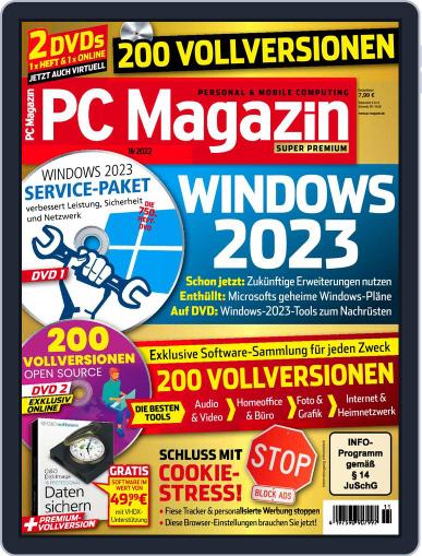 PC Magazin September 30th, 2022 Digital Back Issue Cover