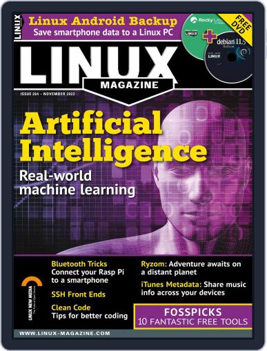 Linux November 1st, 2022 Digital Back Issue Cover