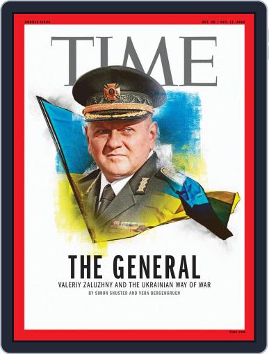 Time Magazine International Edition October 10th, 2022 Digital Back Issue Cover