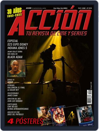 Accion Cine-video October 1st, 2022 Digital Back Issue Cover