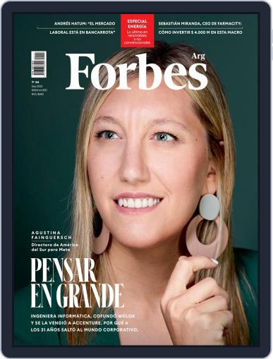 Forbes Argentina September 1st, 2022 Digital Back Issue Cover
