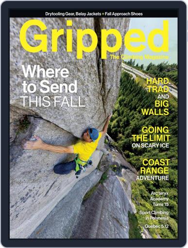 Gripped: The Climbing October 1st, 2022 Digital Back Issue Cover