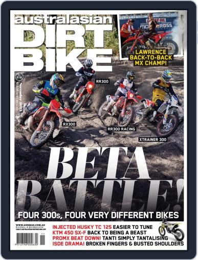 Australasian Dirt Bike November 1st, 2022 Digital Back Issue Cover