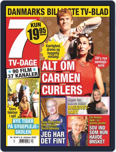 7 TV-Dage October 3rd, 2022 Digital Back Issue Cover
