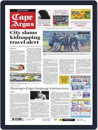 Cape Argus October 3rd, 2022 Digital Back Issue Cover