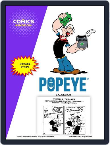 Popeye October 2nd, 2022 Digital Back Issue Cover