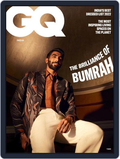 GQ India October 1st, 2022 Digital Back Issue Cover