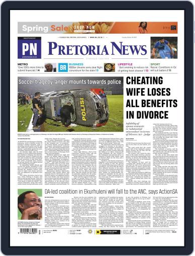 Pretoria News October 4th, 2022 Digital Back Issue Cover