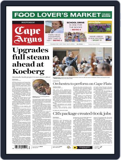 Cape Argus October 4th, 2022 Digital Back Issue Cover